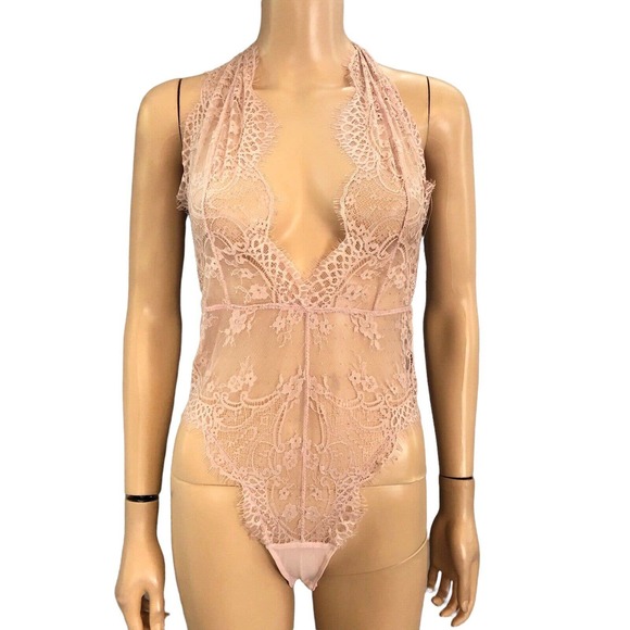 Free People Other - Free People Intimately Ballet Combo Lace Teddy Sheer